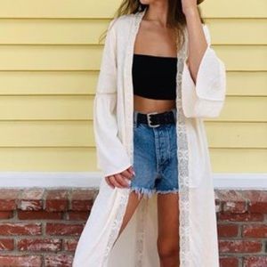 Audrey 3 + 1 Floor Length Kimono